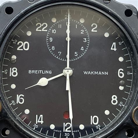 breitling wakmann aircraft clock sale|Breitling Aircraft Clock .